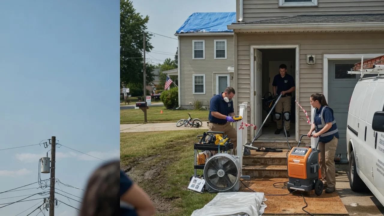 Water Damage Repair in Saint Cloud, WI near me